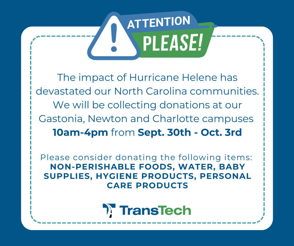 TransTech Steps Up to Aid Western North Carolina Hurricane Victims